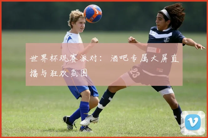 世界杯观赛派对：酒吧专属大屏直播与狂欢氛围